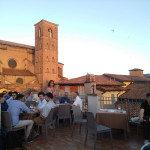 Cena nel centro di Bologna